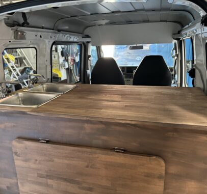 公認車両8ナンバー　加工車登録　白＆茶色のツートン  フレンチバス　